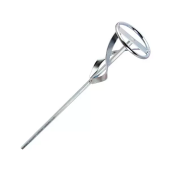 Насадка-миксер 60х400мм, для перемешив.клея, хвост. HEX, сталь, плоская лопасть