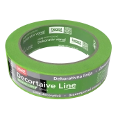 Лента малярная 30мм 33м внутренняя низкое склеивание Deco Line Beorol