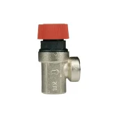 Клапан предохранительный автомат D. 1/2" М/М 1.5 bar латунь никелированная Art. 368 ITAP