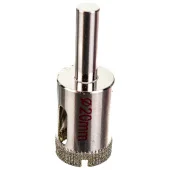 Сверло алмазное трубчатое (коронка) по стеклу, керамике, керамограниту Ø32мм, H=40мм, SALI