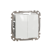 Двойной выключатель Schneider-Electric SDD111105 sedna 10 A 250 В белый