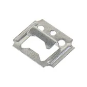 Скобы (кляймеры) для монтажа панелей, вагонки "LIDER", толщина 2,5мм, 100 шт/упак