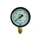 Манометр 0-6 бар, с подключением вниз (РАДИАЛЬНЫЙ), 50 мм - 1/4"