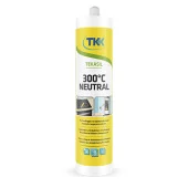 Силиконовый термостойкий герметик TekaSil Neutral -40 С ⁰+300 С ⁰ красный, 300мл.
