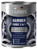 Краска Farbis Hammer 3 in 1 F 1316 Brown 0.75L