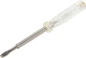 Отвертка-индикатор, 165х4,5мм, прямой шлиц АС100-500В