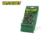 Сверла для металла в наборе, 9шт Ø2-10мм, HSS; JDTD6B02 Jadever