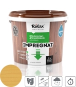 Срок Пропитка для дерева, цвет: Желтый, IMPREGNAT ROLAX 1L