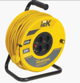 Удлинитель UK-50 4 розетки 2P+PE, 50m (3*1.5мм2) IEK