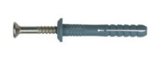 Дюбель с воротник и шуруп для быстрого монтажа SMK-6*80 (100)
