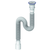 Сифон гофрированный 1 1/4'x d40/50. Aniplast 'G206'