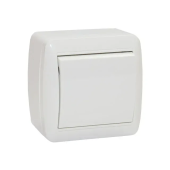 Выключатель одноклавишный Elmos 10 A 230 В белый