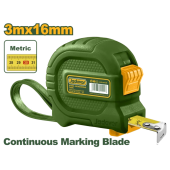 Рулетка строительная, стальная, корпус пластик, 3м*16мм; JDMT4311; Jadever