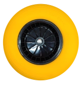 Колесо надувное для тачки 4.80/4.00-8 Желтое