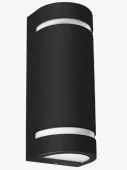 Фасадный светильник max.2x35W GU10 IP44 75x95x238mm черный PL-13282P PANLIGHT
