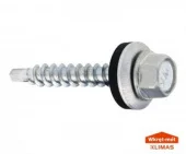 Саморез кровельный оцинкованный, WFOC, 4.8 x 19 mm