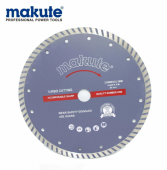 Диск алмазный пильный по бетону, Turbo 230*10*1.8мм ,Makute