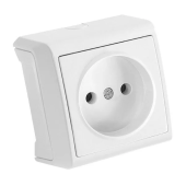 Розетка без заземления Vera Viko by Panasonic. Белый