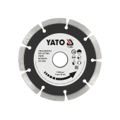 Сегментный алмазный диск по бетону 125 * 22.2 мм Yato
