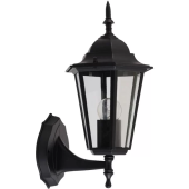 Сад-парковый свет MARIBOR настенный Е27 черный Vivalux