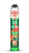Огнестойкая монтажная профессиональная пена S923 SomaFix. 750 мл