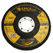 Диск шлифовальный по металлу, лепестковый P40 Ø115mm, EP-10461, Epica Star