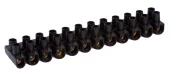 Клеммная колодка делимая, 12групп e.tc.stand.12.25.black, 60 А, черная