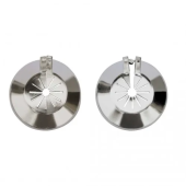 Розетка хромированная универсальная "Mondial" - 60x16 мм