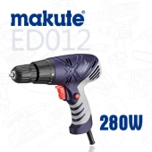 Дрель электрическая 10 мм, 220-240V, 280W, 0-3000 об/мин, Makute