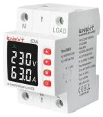 Реле контроля напряжения и тока e.control.pro.vc63