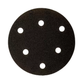 Круг шлиф самозацепной 125мм P400 с отверстиями, серый