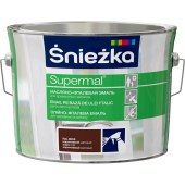 Масляно-фталевая эмаль SNIEZKA Supermal 2,5л, коричневый F535