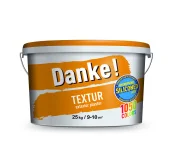 Декоративная штукатурка DANKE TEXTUR 25 кг, Белый базовый (Baza Alba)