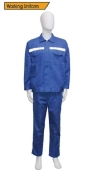 Костюм рабочий, летний, 100% саржа хлопок, синий, P10032, Epica Star
