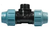 Тройник ПНД переходной d40х1 1/4"Нх40. MPN