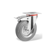 Колесо поворотное со стопором D125 (402125-100kg)