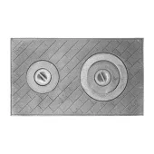 Плита печная  710x410x15 mm  Bulat