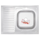 Мойка кухонная Zerix Z8060R-06-180E (SATIN)