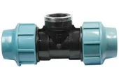 Тройник ПНД переходной d50х1 1/4"Вх50. MPN