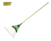 Грабли для листьев из полимерной стали 22T 300*1542  JDXW7A22  Jadever