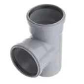 Тройник PVC раструбный 160/160 мм x 87°