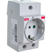 Розетка щитовая 2P+E 16A на DIN-рейку M1173 ABB