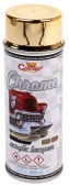 Лак-спрей с эффектом металлической поверхности Champion Super Crom - золото, 400ml