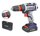 Дрель-шуруповерт на аккумуляторе (съёмный патрон), 20V, Ø0,8-10 мм, 0-450-1450 об/мин, Makute