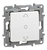 Выключатель управления жалюзи 3 позиции белый NILOE Legrand