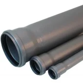 Труба канализационная ПП (PP) PRO Uniplast Внутренняя Серый