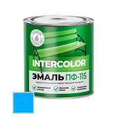 Универсальная эмаль алкидная PF-115 "Intercolor" Голубой 0,8 кг