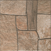 Плитка напольная керамогранит MILANO 29,8*29,8 см матовая, коричневый, камень