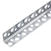 Уголок алюминиевый перфорированный для армирования углов - 3.0м EXTRA 