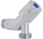 Кран угловой 1/2"x3/4" (TEK) для стиральной машины Genebre